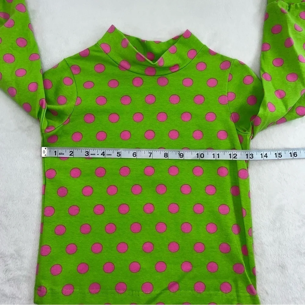 Girls Peaches n Cream Style 50-3101 Girls Sz 6 Outfit Green Pink Reversible NEW - Picture 8 of 13